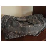 Camo duffle bag