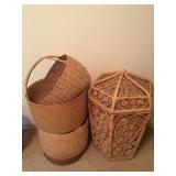 assorted baskets