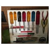 assorted hand tools