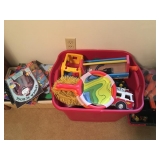 assorted toys