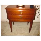 solid wood end tables