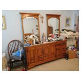 Matching Dresser and Mirrors