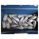 A Plethora of Lead Fishing Weights