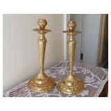 Pair of Brass Candlesticks