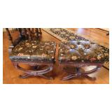 Button Top Stools $175