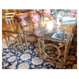 Glass Top Coffee Table $175
