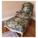Chair and Ottoman $225