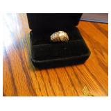 10k CZ Ring
