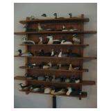 Mini duck decoy collection by John J. Koelpin