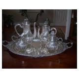 900 Silver Tea Service 