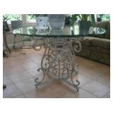 Glass Top Table