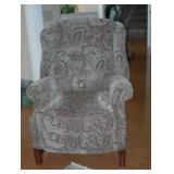Pair of Reclining Wing Back Chairs