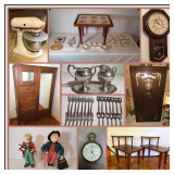 TOOLS, VINTAGE FURNITURE & CLOCKS ONLINE AUCTION
