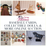BASEBALL CARDS, COLLECTIBLE DOLLS, & MORE ONLINE AUCTION