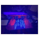 1960’s Easy Rider black light poster