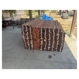 Redwood and cedar French boards