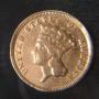 1854 Three Dollars Gold Coin, Ex Je...