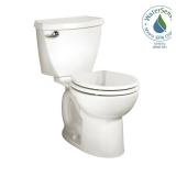 American Standard Cadet 3 Tall Height Complete 2-Piece 1.28 GPF Single Flush Round Toilet in White with Slow Close Seat