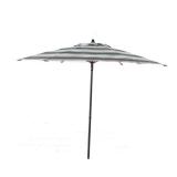 Hampton Bay 7-1/2 ft. Steel Patio Umbrella in Charleston Stripe