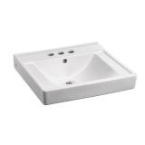 American Standard Decorum with EverClean 18-1/4 in. Wall Hung Bathroom Sink in White