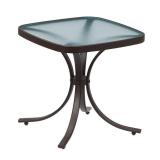 Hampton Bay Mix and Match Square Metal Outdoor Side Table
