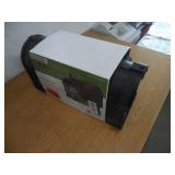 Postal Pro Ambrose Black Post Mount Mailbox