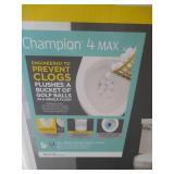 American Standard Champion 4 Max Tall Height 2piece 1.28 GPF Single Flush High Efficiency Round Front Toilet in White with Slow Close Seat