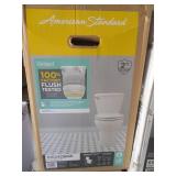 American Standard Reliant 2-piece 1.28 GPF Single Flush Round Toilet in White with Slow Close Seat
