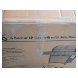 Dyna-Glo 6-Burner 78,000 BTU Propane Dyna-Glo 6-Burner 78,000Gas Grill in Stainless Steel with Side Burner