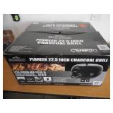 RiverGrille Pioneer 22.5 in. Charcoal Grill in Black