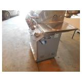 Nexgrill 4-Burner Propane Gas Grill in Stainless Steel with Side Burner and Stainless Steel Doors