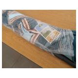 Hampton Bay 7-1/2 ft. Steel Patio Umbrella in Charleston Stripe