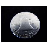 Franklin Half Dollar Coin - 1959