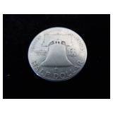 Franklin Half Dollar Coin - 1952