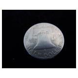 Franklin Half Dollar Coin - 1949
