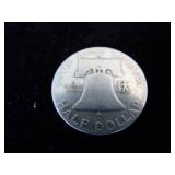 Franklin Half Dollar Coin - 1948