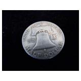 Franklin Half Dollar Coin - 1951