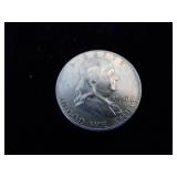 Franklin Half Dollar Coin - 1958