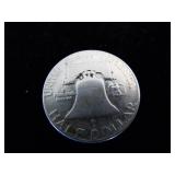 Franklin Half Dollar Coin - 1956