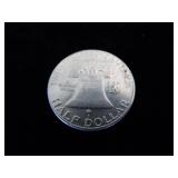 Franklin Half Dollar Coin - 1956