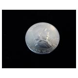 Franklin Half Dollar Coin - 1962