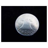Franklin Half Dollar Coin - 1961