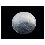 Franklin Half Dollar Coin - 1961