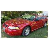 1999 Ford Mustang Convertible NO RESERVE