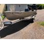 Boat, 15 hp Mercury Motor and Trailer
