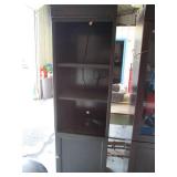 Entertainment center ends