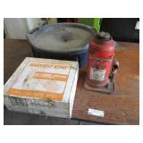 Grease/Oil caddy/Jack