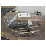 Live trap and mole trap