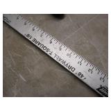 T Square and pipe cutter
