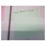 Baseball cards